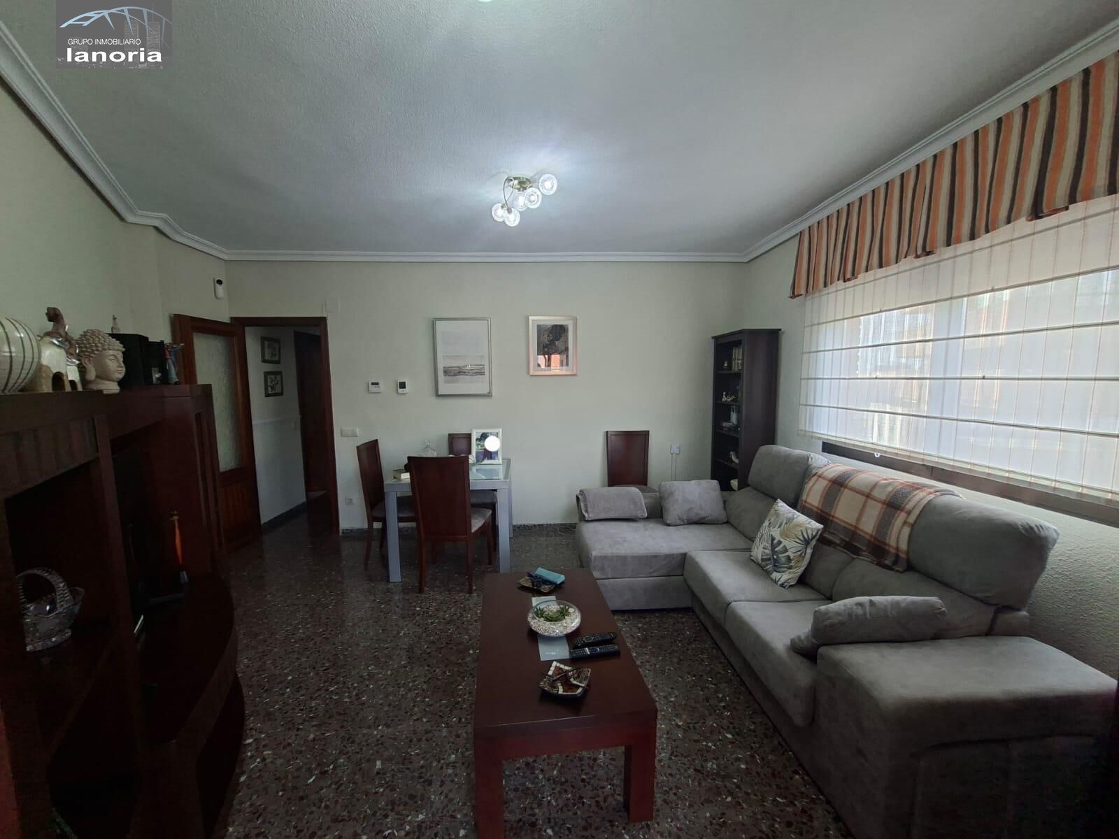 Living room of Flat for sale in  Albacete Capital  with Air Conditioner, Heating and Storage room