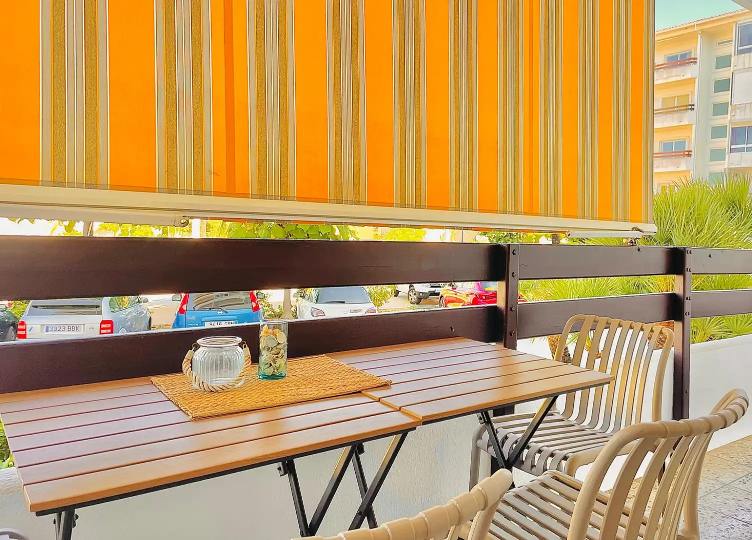 Terrasse von Wohnungen zum Verkauf in Dénia mit Klimaanlage, Heizung und Privatgarten