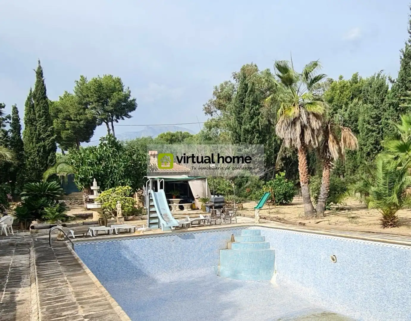 Jardí de Casa o xalet en venda en Benidorm amb Traster, Piscina i Moblat