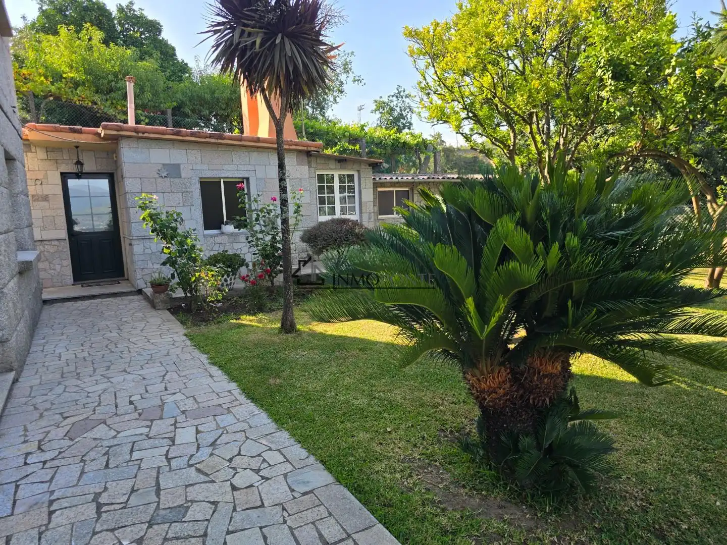 Jardí de Casa o xalet en venda en Pontevedra Capital  amb Calefacció, Jardí privat i Terrassa