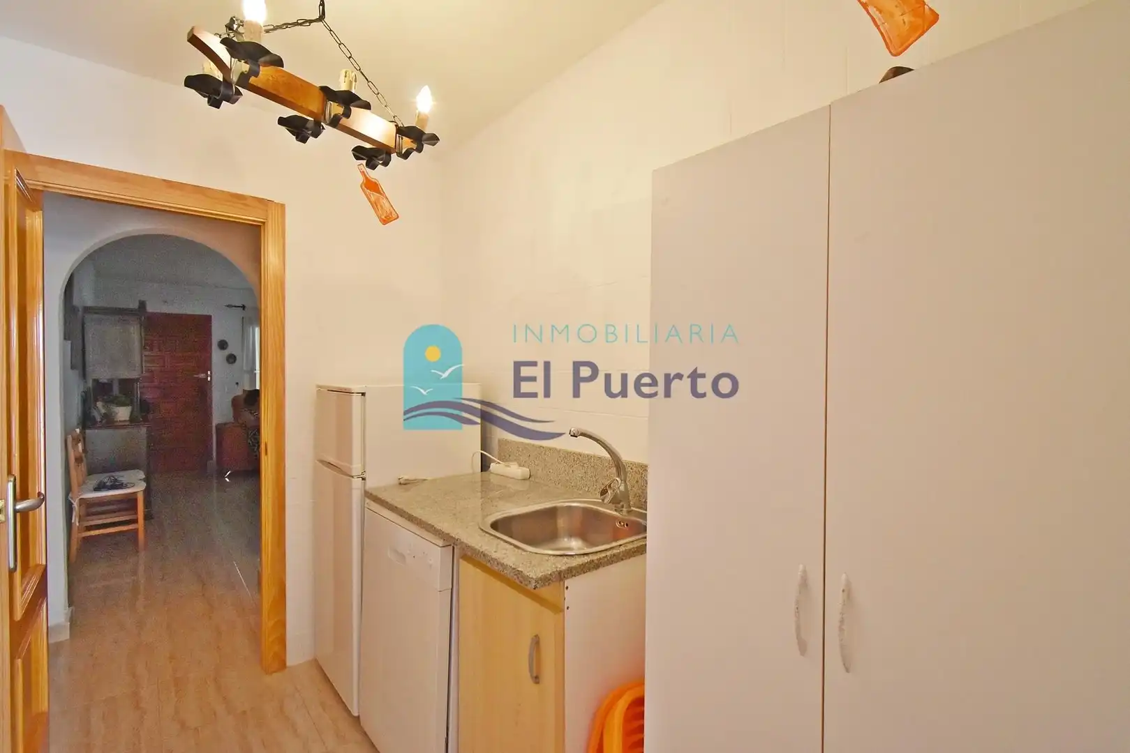 Cocina de Dúplex en venta en Mazarrón con Aire acondicionado, Calefacción y Jardín privado