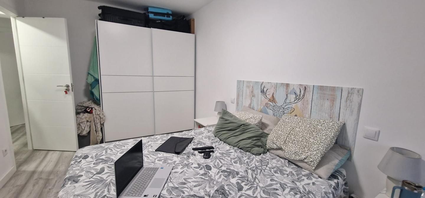 Bedroom of Flat for sale in  Zaragoza Capital  with Heating, Terrace and Furnished