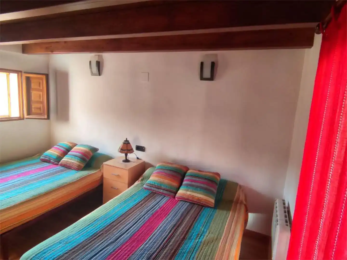 Habitación de Casa adosada en venta en Ayna con Parquet, Amueblado y Balcón
