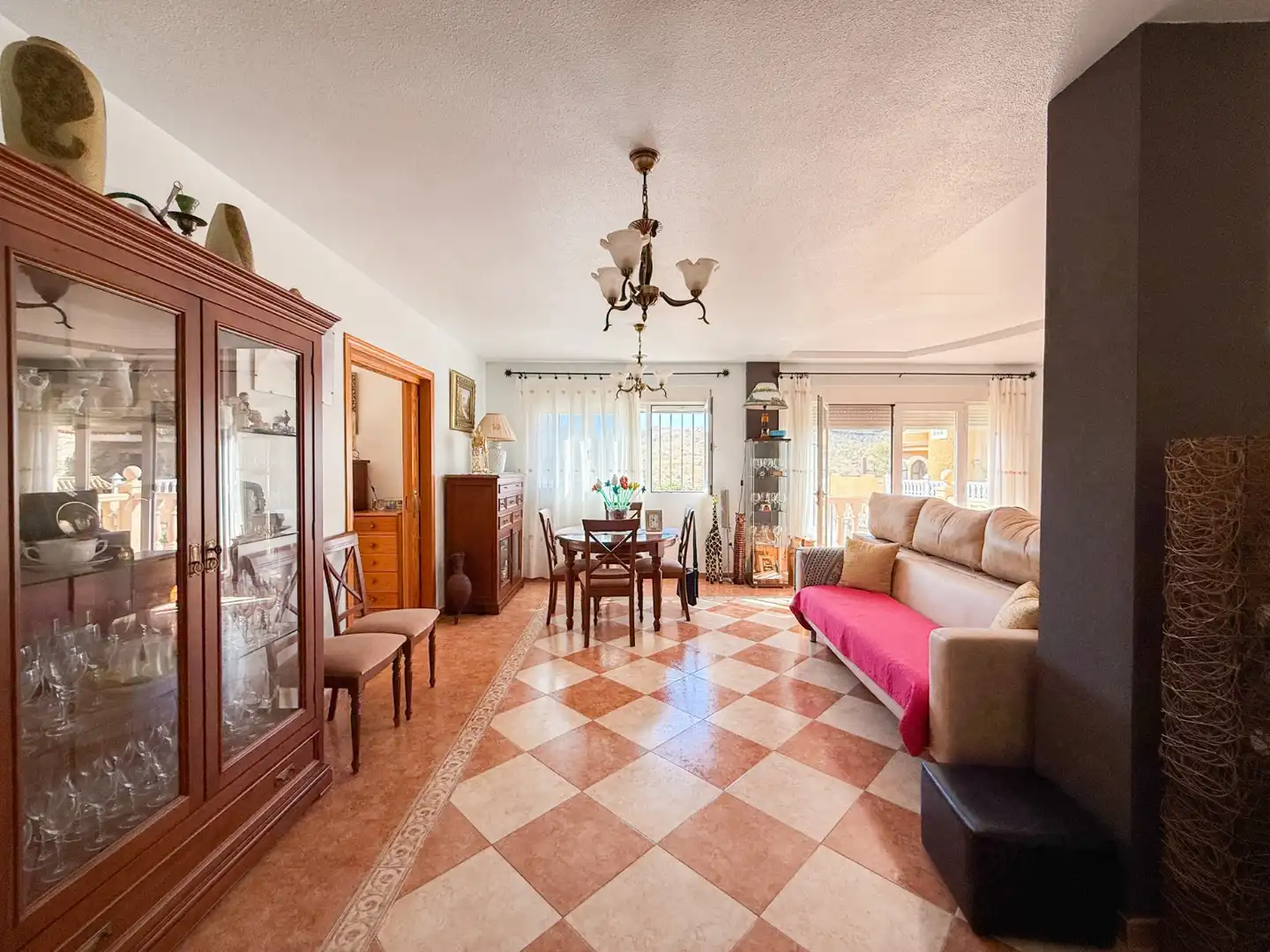 Sala de estar de Casa o chalet en venta en Águilas con Terraza, Trastero y Piscina
