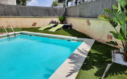 Swimming pool of House or chalet for sale in Canyelles  with Heating, Terrace and Storage room