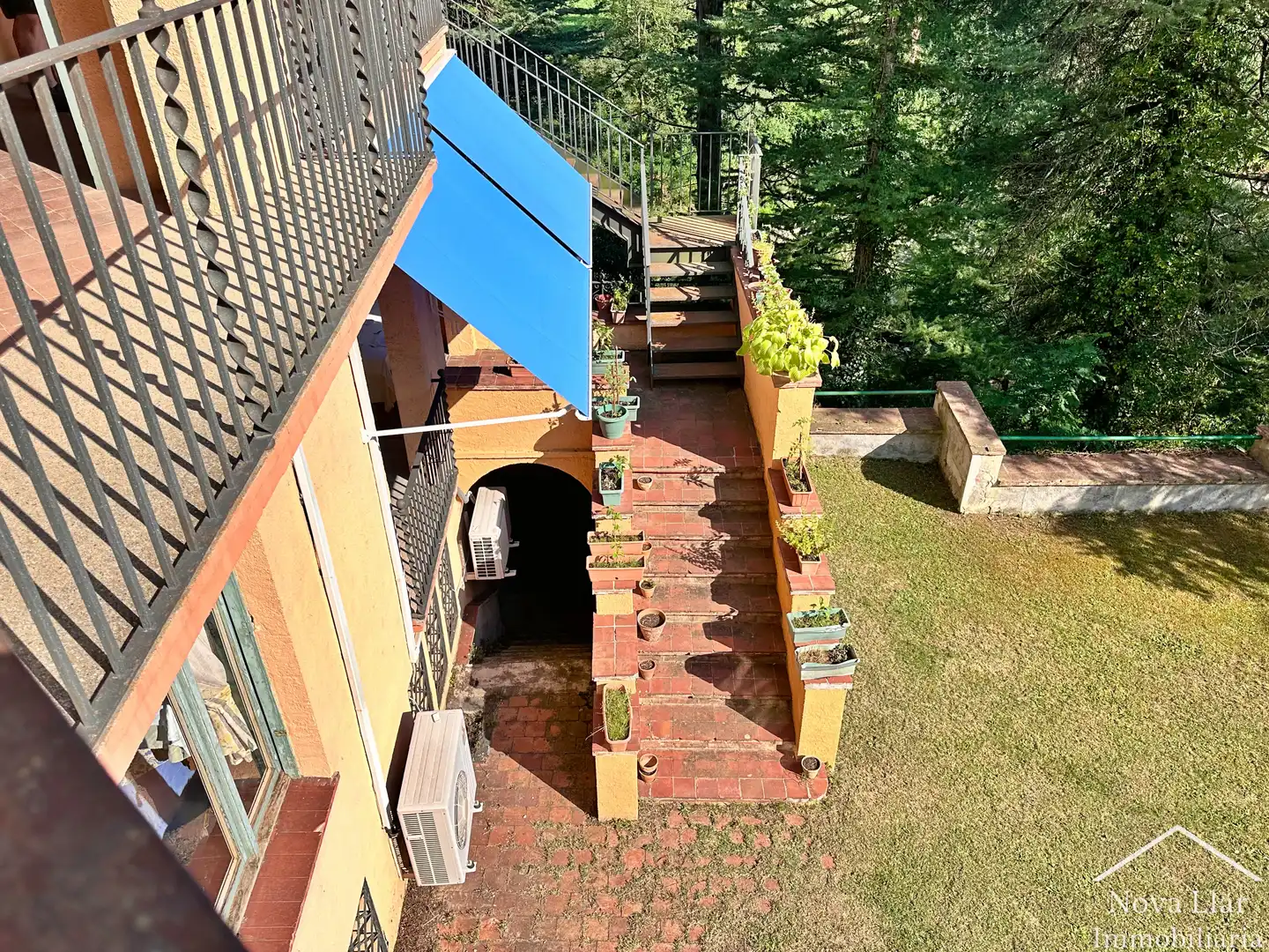 Terrassa de Casa o xalet en venda en Ripoll amb Calefacció, Jardí privat i Parquet