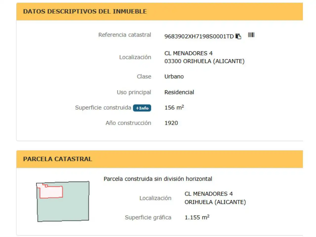 Exterior view of Land for sale in Orihuela