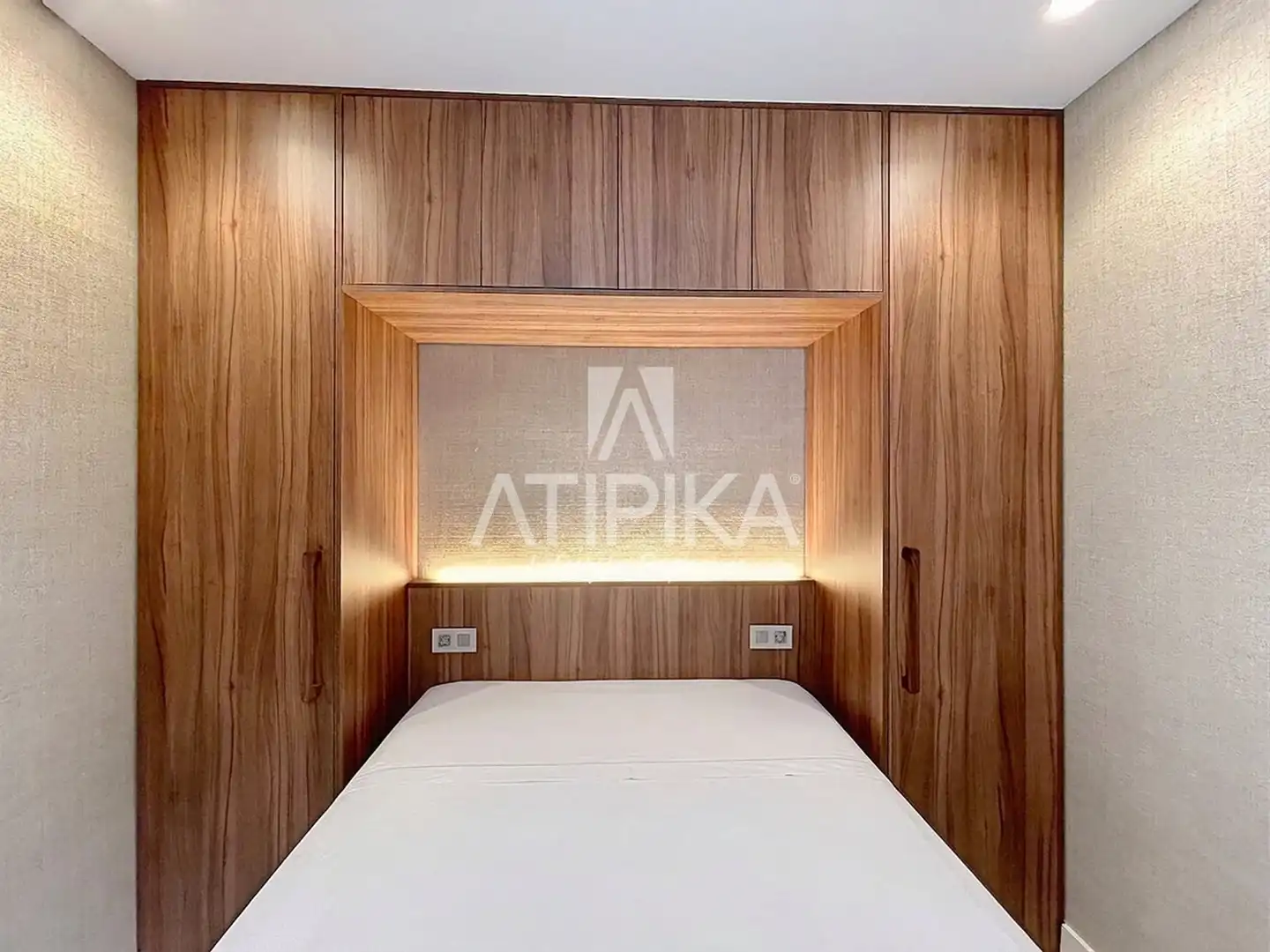 Bedroom of Flat for rent in Barcelona  with Air Conditioner, Terrace and Furnished