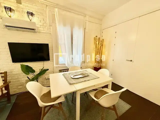Comedor de Piso de alquiler en Madrid con Aire acondicionado, Calefacción y Jardín privado