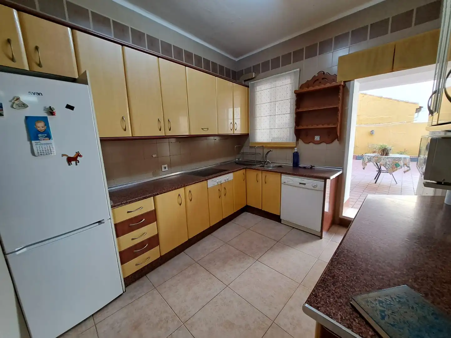 Cocina de Piso en venta en Villanueva de la Serena con Terraza y Amueblado