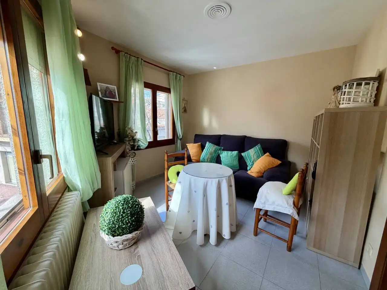 Sala de estar de Piso en venta en Sant Feliu de Guíxols con Balcón