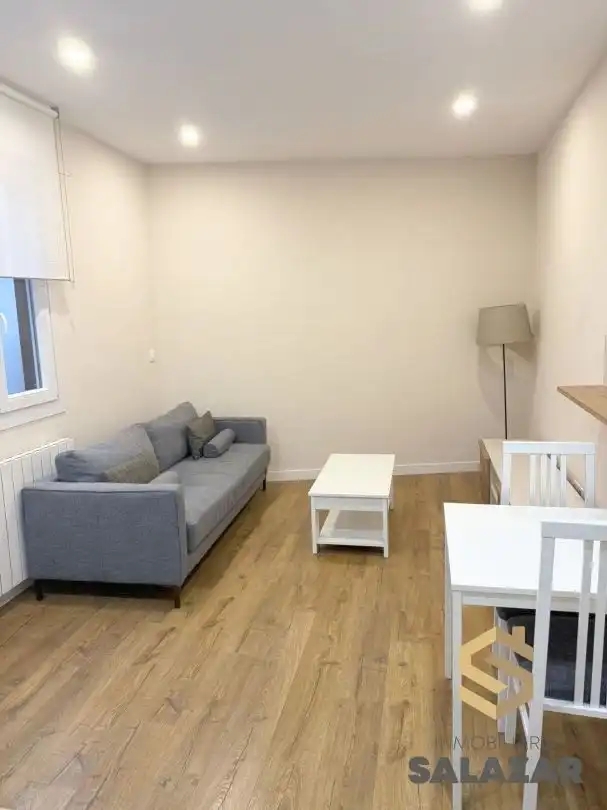Sala d'estar de Pis de lloguer en Bilbao  amb Calefacció i Parquet