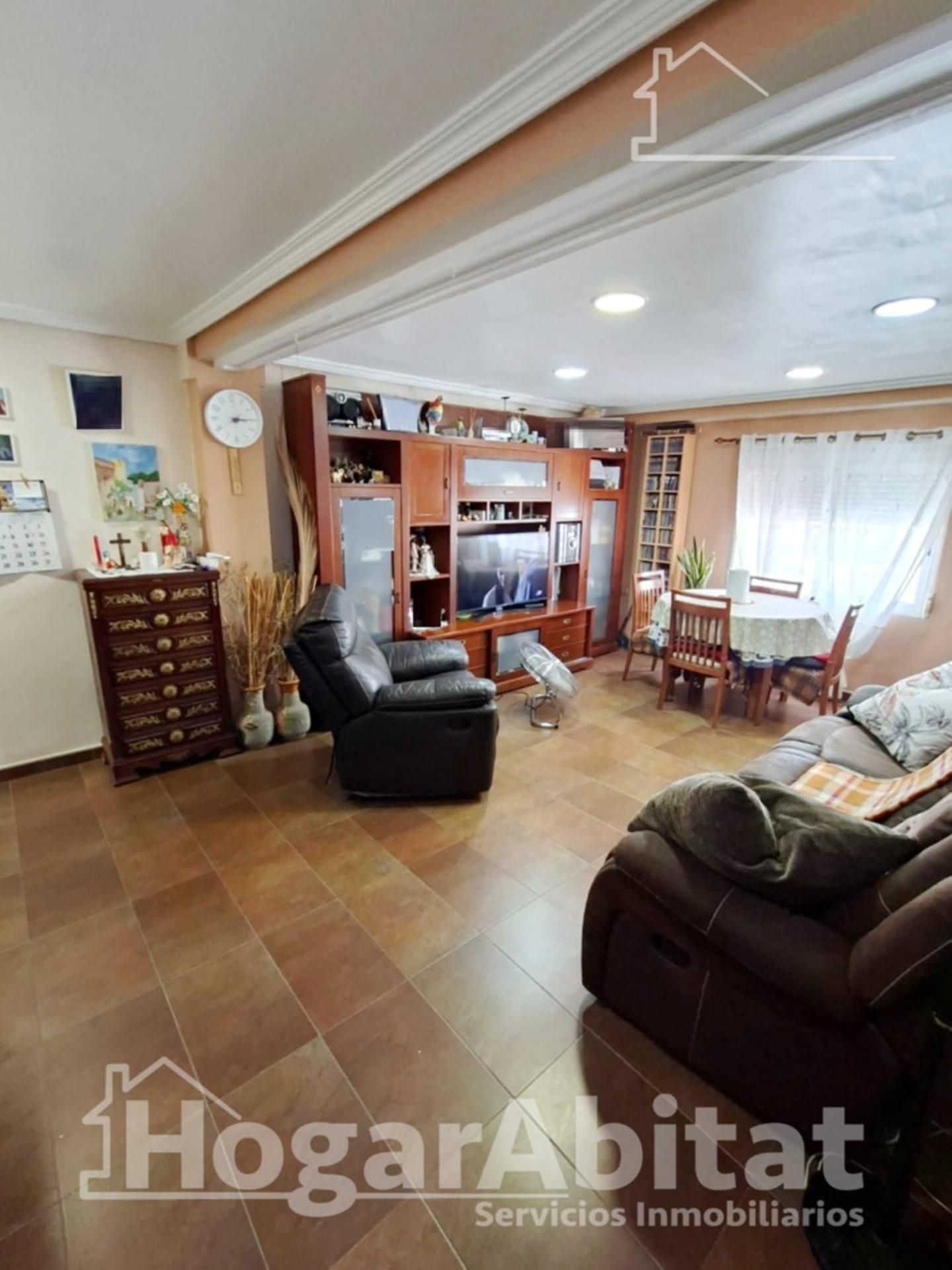 Sala de estar de Piso en venta en Godella con Aire acondicionado, Calefacción y Balcón