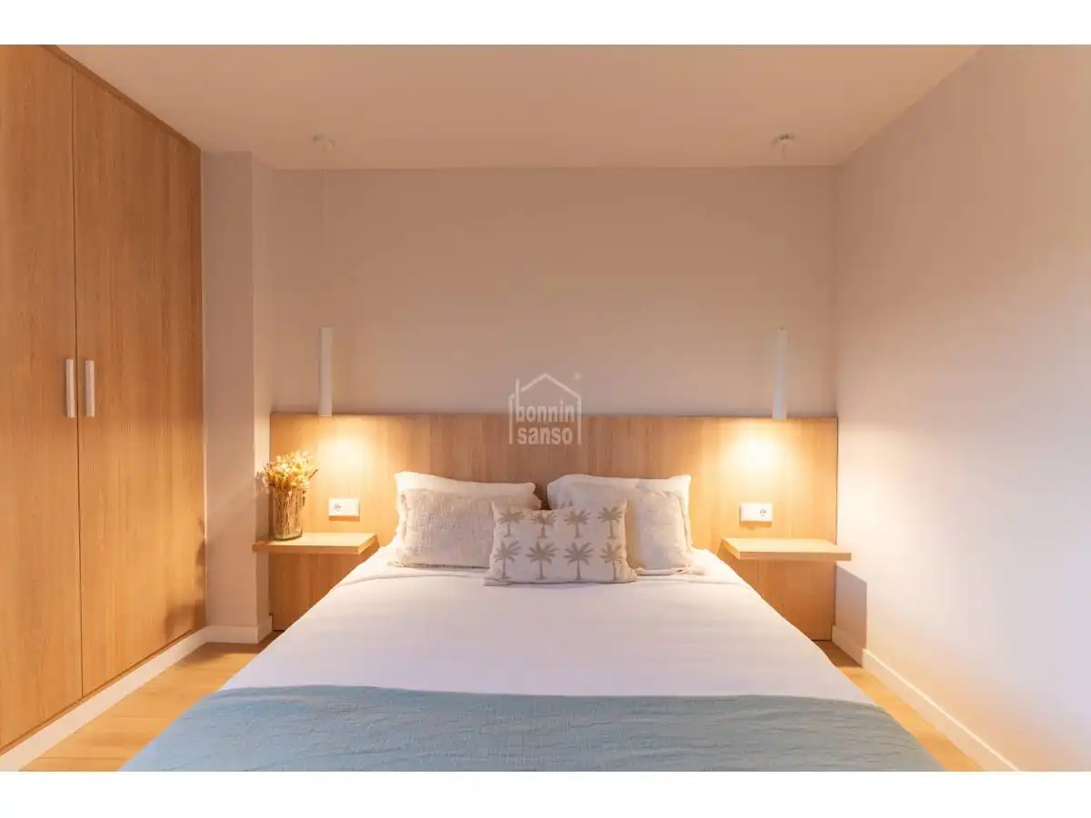 Dormitori de Apartament en venda en Son Servera amb Jardí privat, Terrassa i Moblat