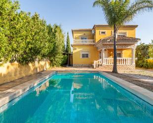 Piscina de Casa o xalet en venda en La Pobla de Vallbona amb Aire condicionat, Calefacció i Jardí privat