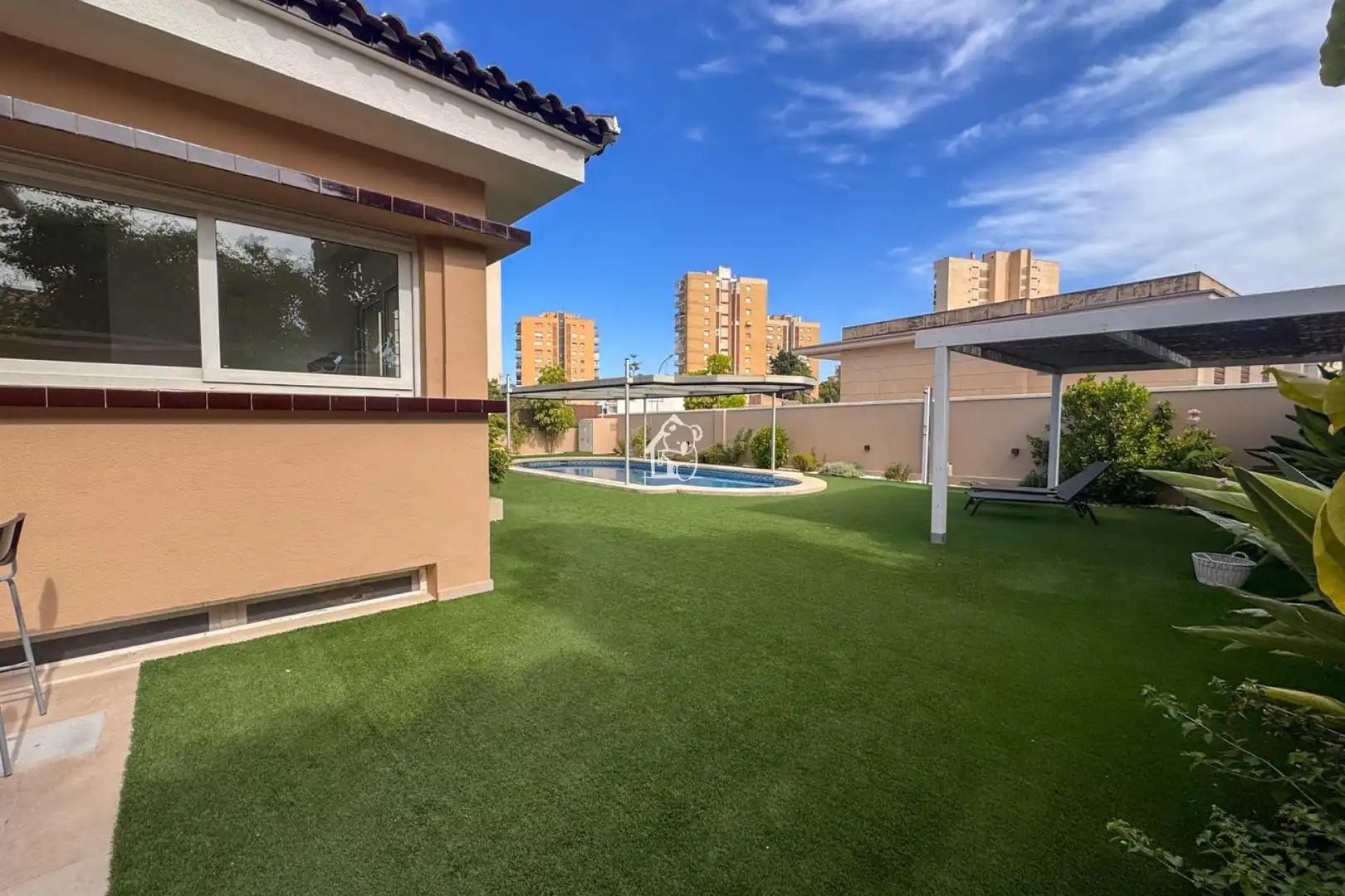 Swimming pool of Houses for rent in Orihuela  with Air Conditioner, Private garden and Terrace