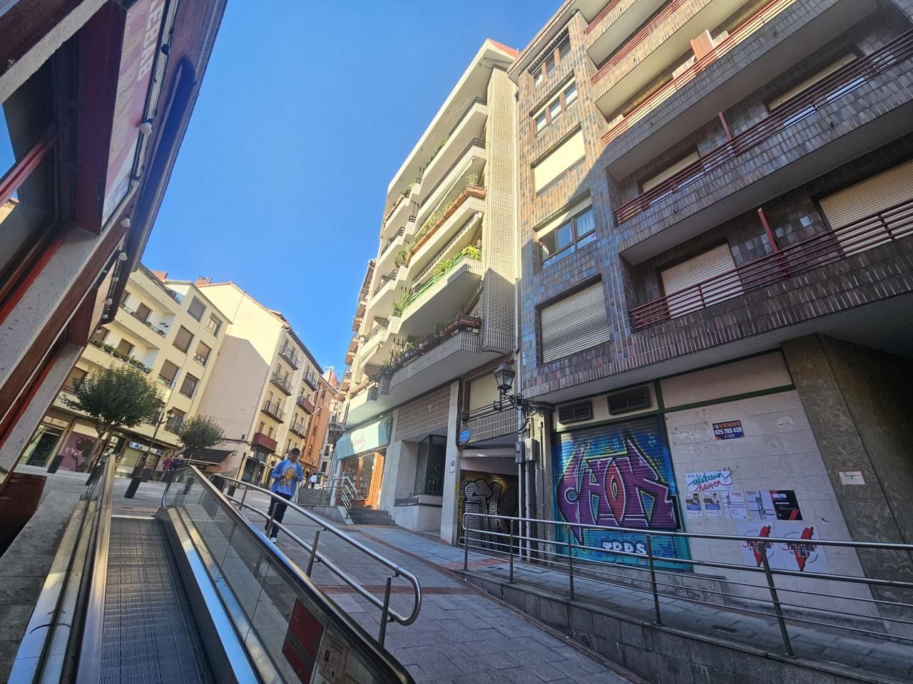 Vista exterior de Piso en venta en Bilbao  con Calefacción y Terraza