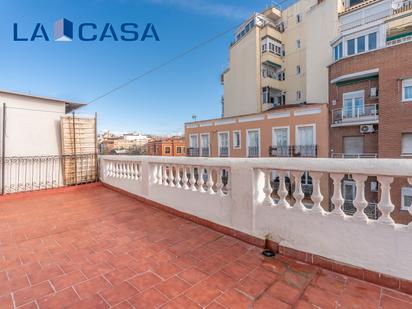 Exterior view of Flat for sale in  Madrid Capital  with Terrace