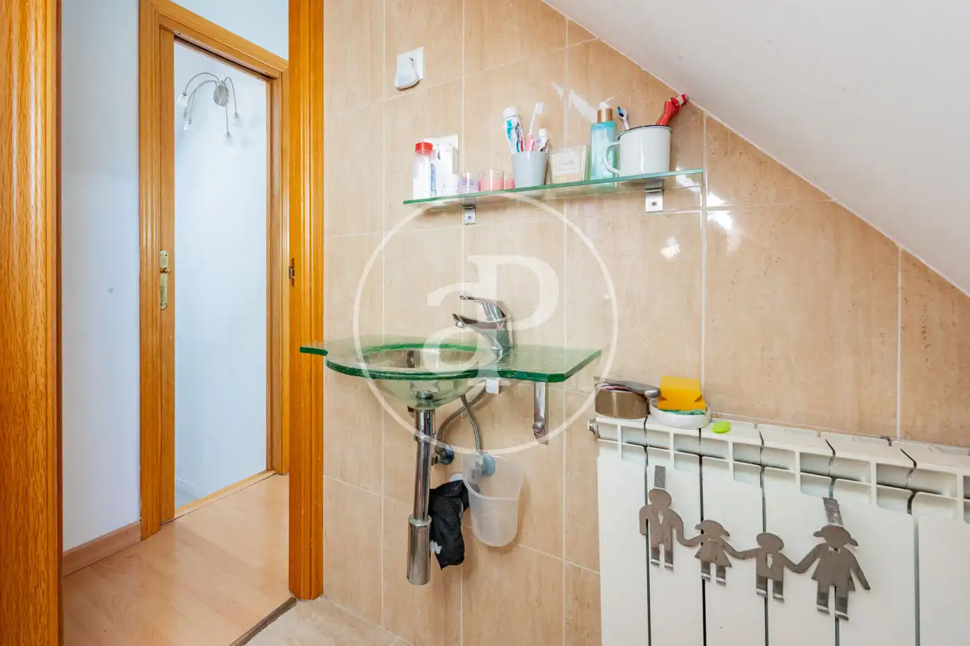 Baño de Ático en venta en Madrid con Aire acondicionado y Calefacción