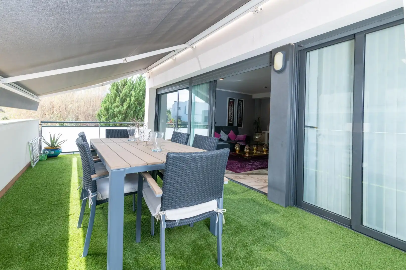 Terrace of Flat for sale in Mataró  with Air Conditioner, Terrace and Storage room
