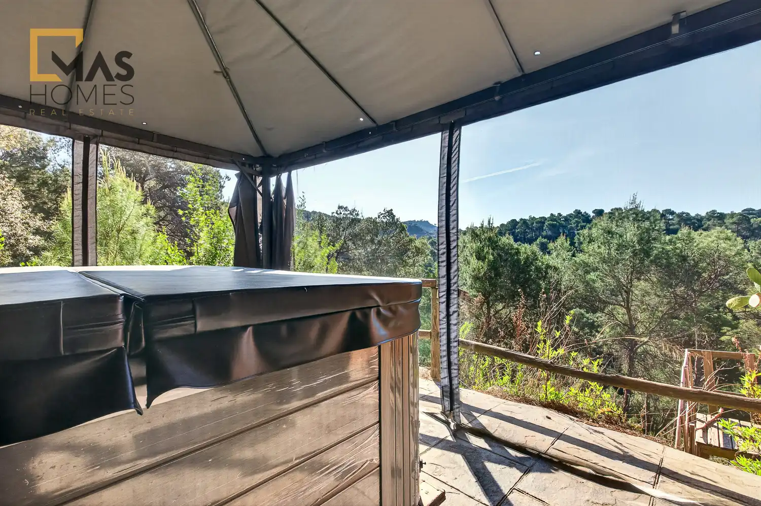 Terrassa de Casa o xalet en venda en Sant Llorenç Savall amb Aire condicionat, Calefacció i Jardí privat