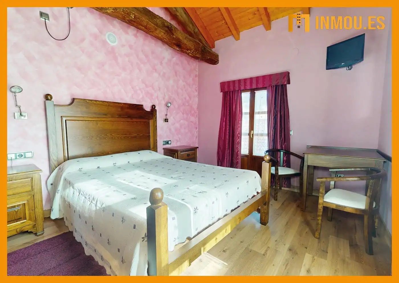 Schlafzimmer von Haus oder Chalet zum Verkauf in O Irixo mit Heizung
