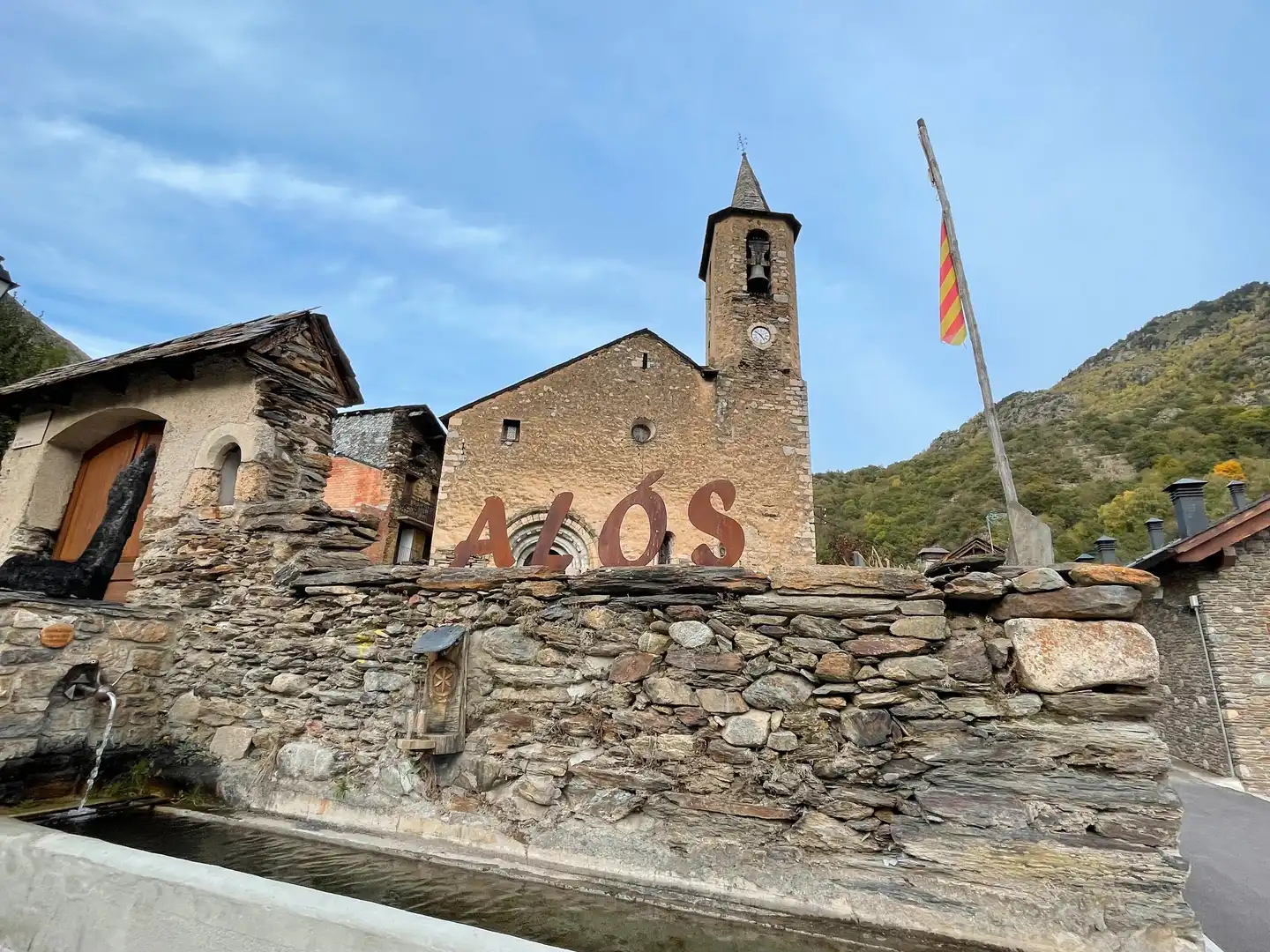 Vista exterior de Residencial en venda en Alt Àneu