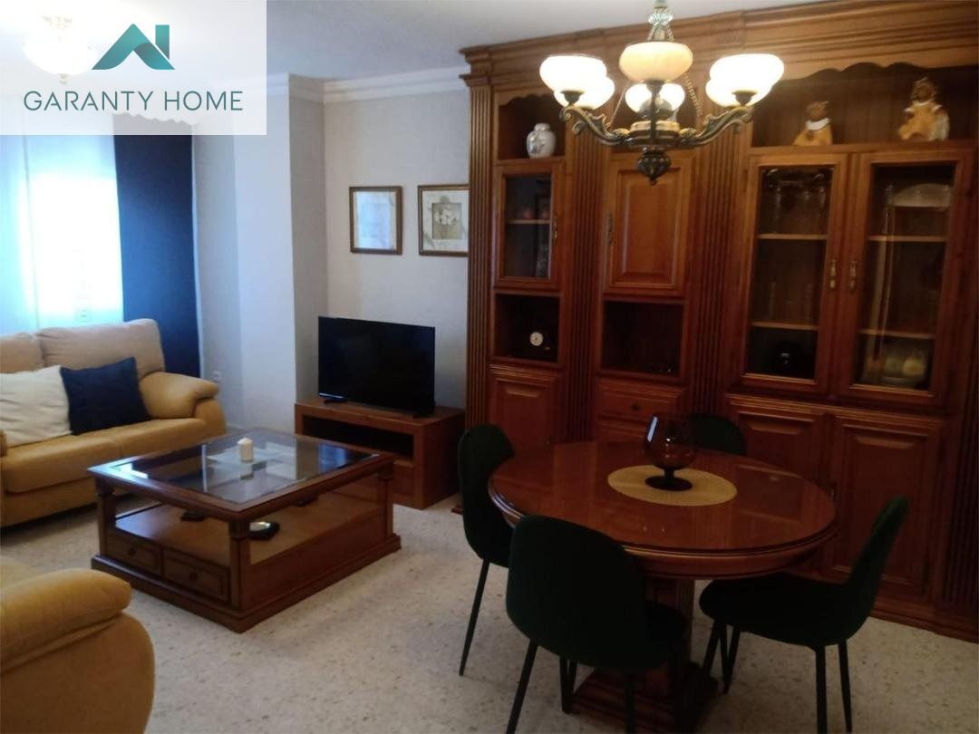 Sala d'estar de Pis de lloguer en Málaga Capital amb Aire condicionat, Calefacció i Jardí privat