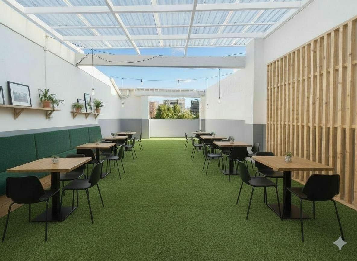 Terrasse von Geschaftsraum zum verkauf in L'Alcúdia de Crespins