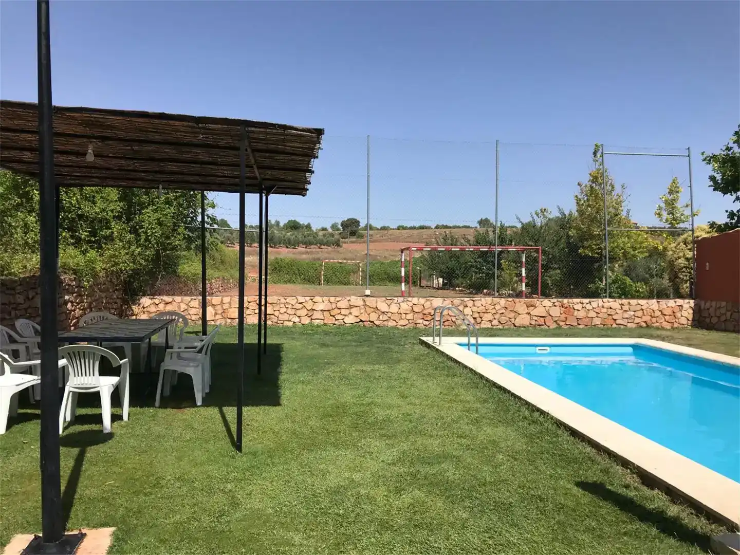 Piscina de Casa o chalet en venta en Villahermosa con Aire acondicionado, Jardín privado y Piscina