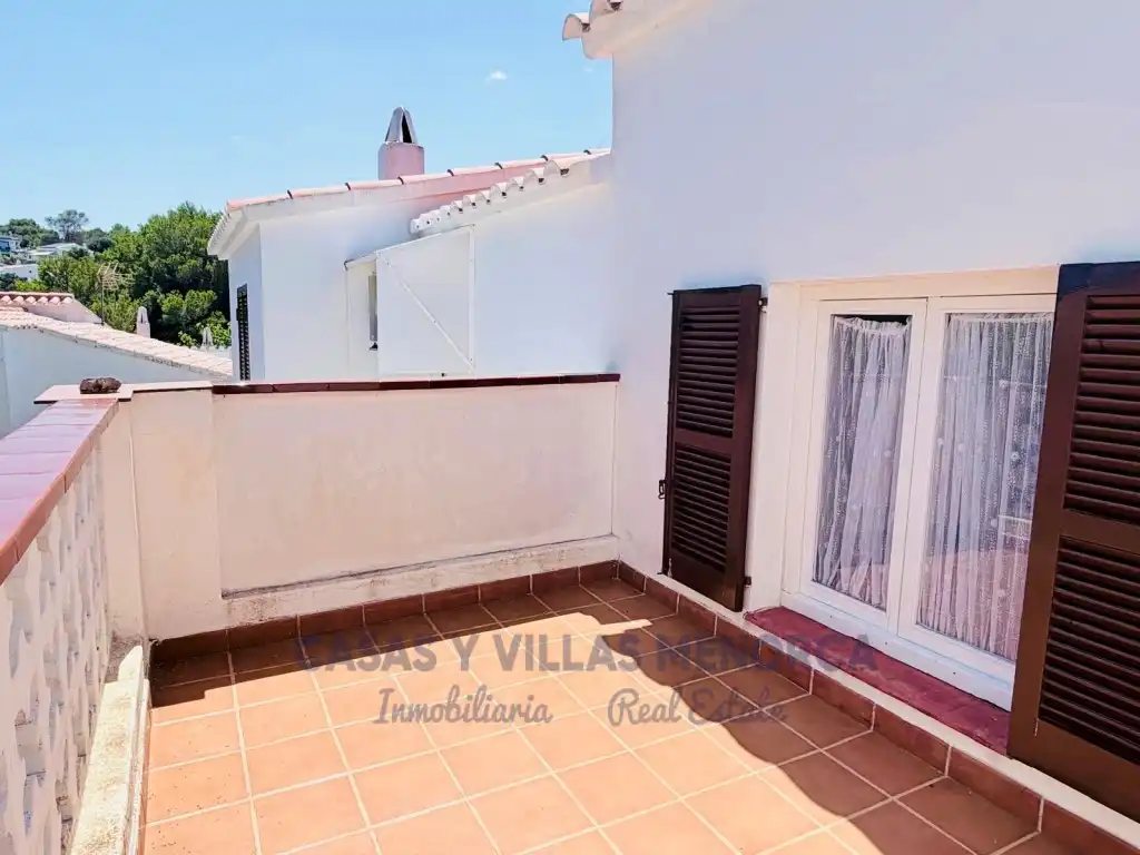 Terrassa de Casa adosada en venda en Es Mercadal