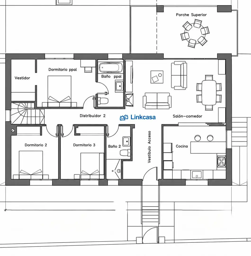 Casa o chalet en venta en Navas del Rey con Calefacción, Jardín privado y Terraza