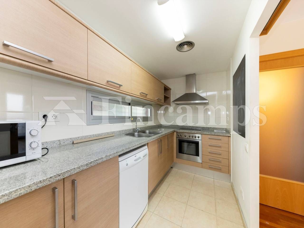 Kitchen of Flat for sale in Sabadell  with Air Conditioner, Parquet flooring and Storage room