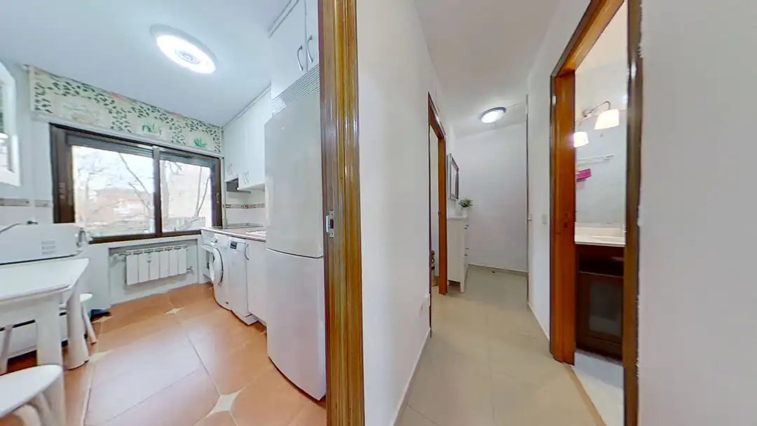 Kitchen of Flat for rent in Madrid  with Heating and Swimming Pool
