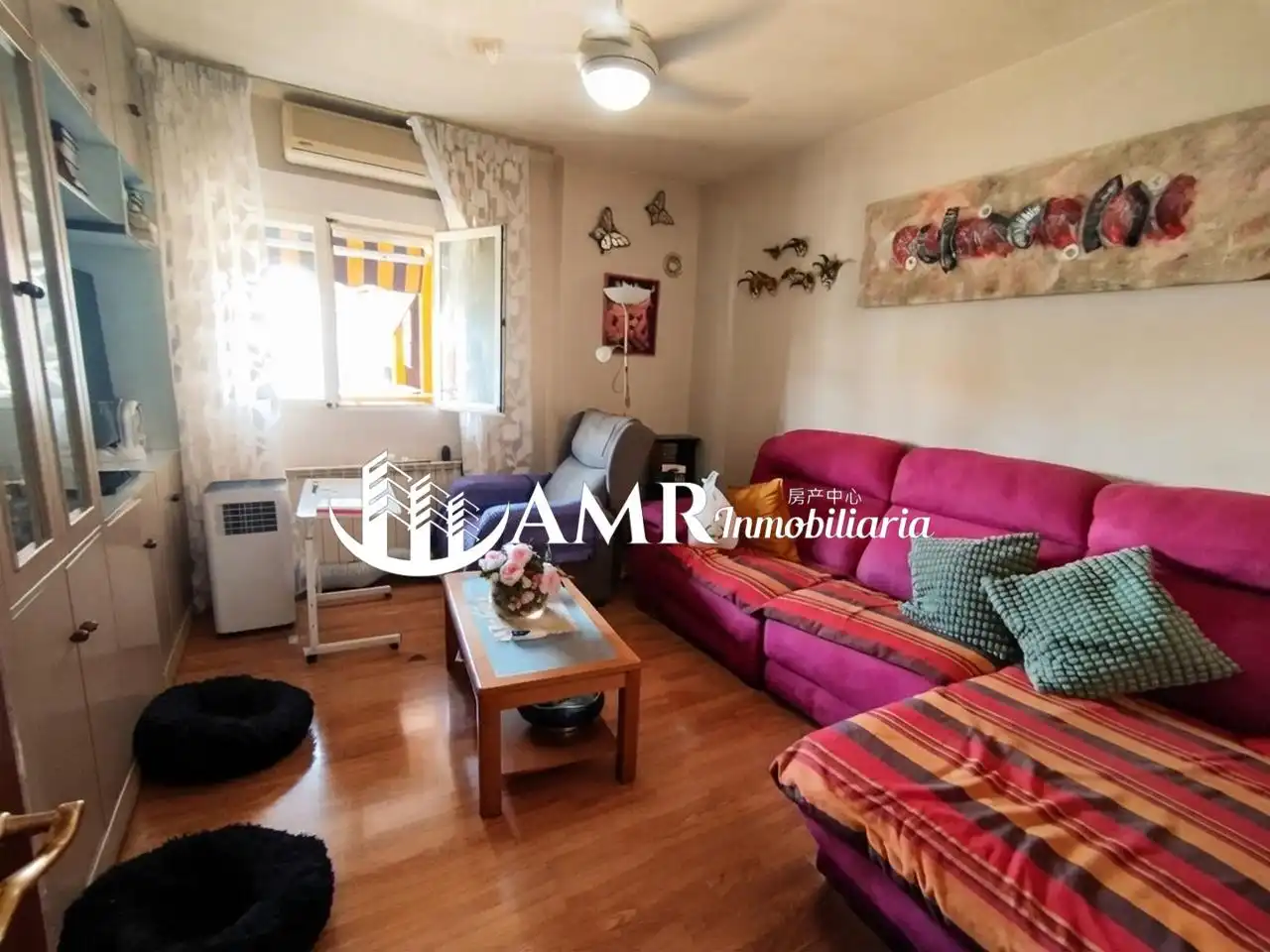 Living room of Flat for sale in Leganés  with Air Conditioner, Heating and Terrace