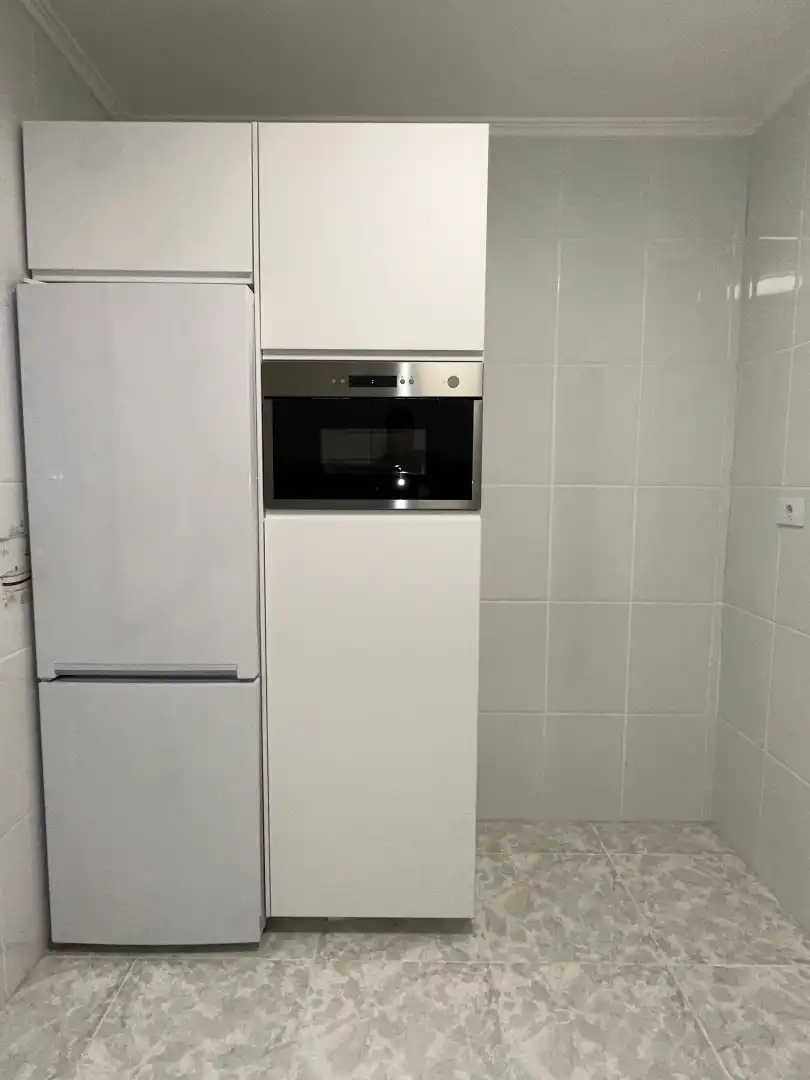 Kitchen of Flat for sale in Ourense Capital   with Heating, Parquet flooring and Storage room