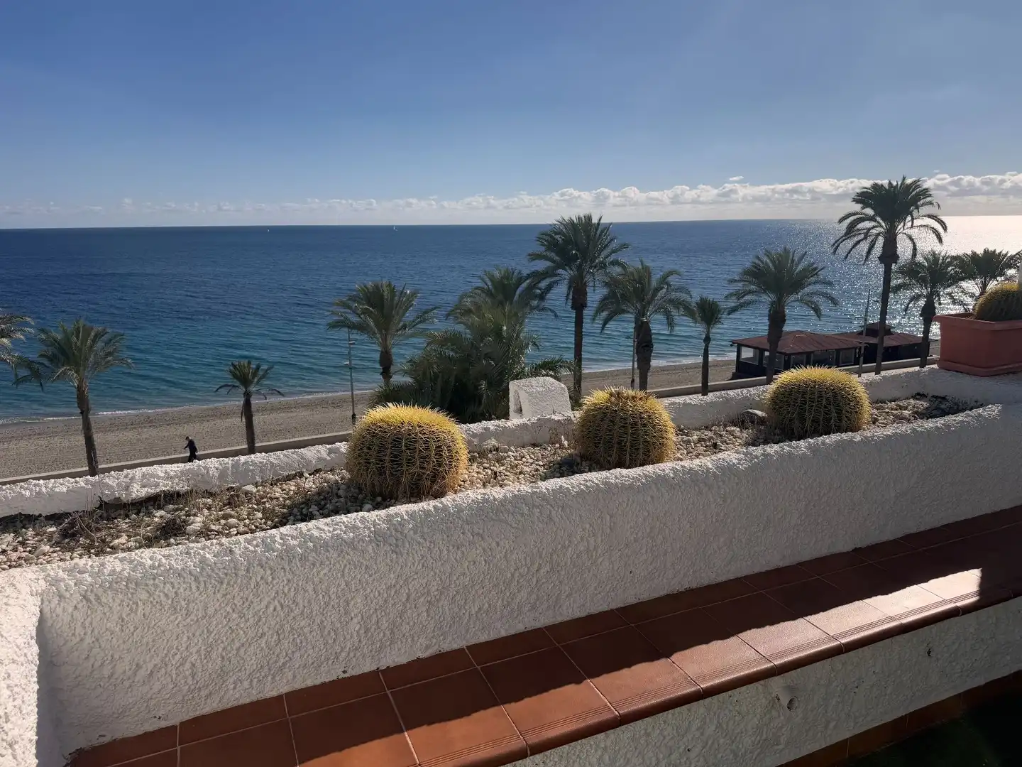 Terrace of Flat for sale in Roquetas de Mar  with Air Conditioner, Terrace and Community pool