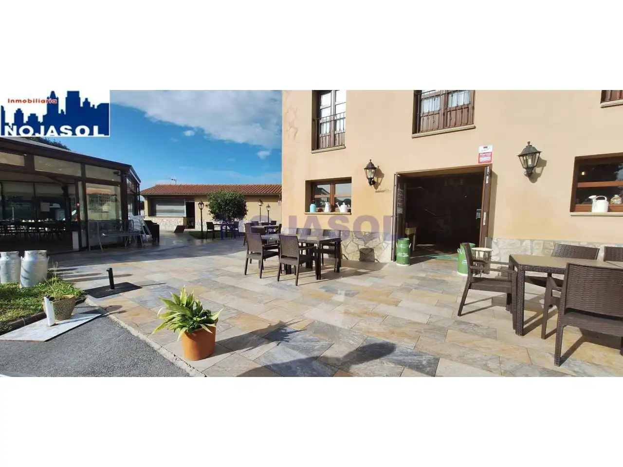 Terrasse von Geschaftsraum zum Verkauf in Argoños  mit Klimaanlage