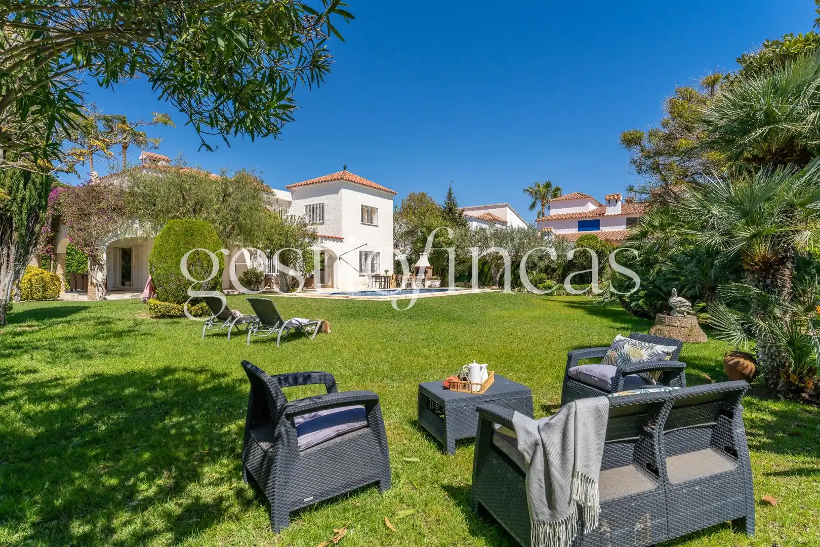 Jardín de Casa o chalet en venta en Cambrils con Aire acondicionado, Calefacción y Jardín privado