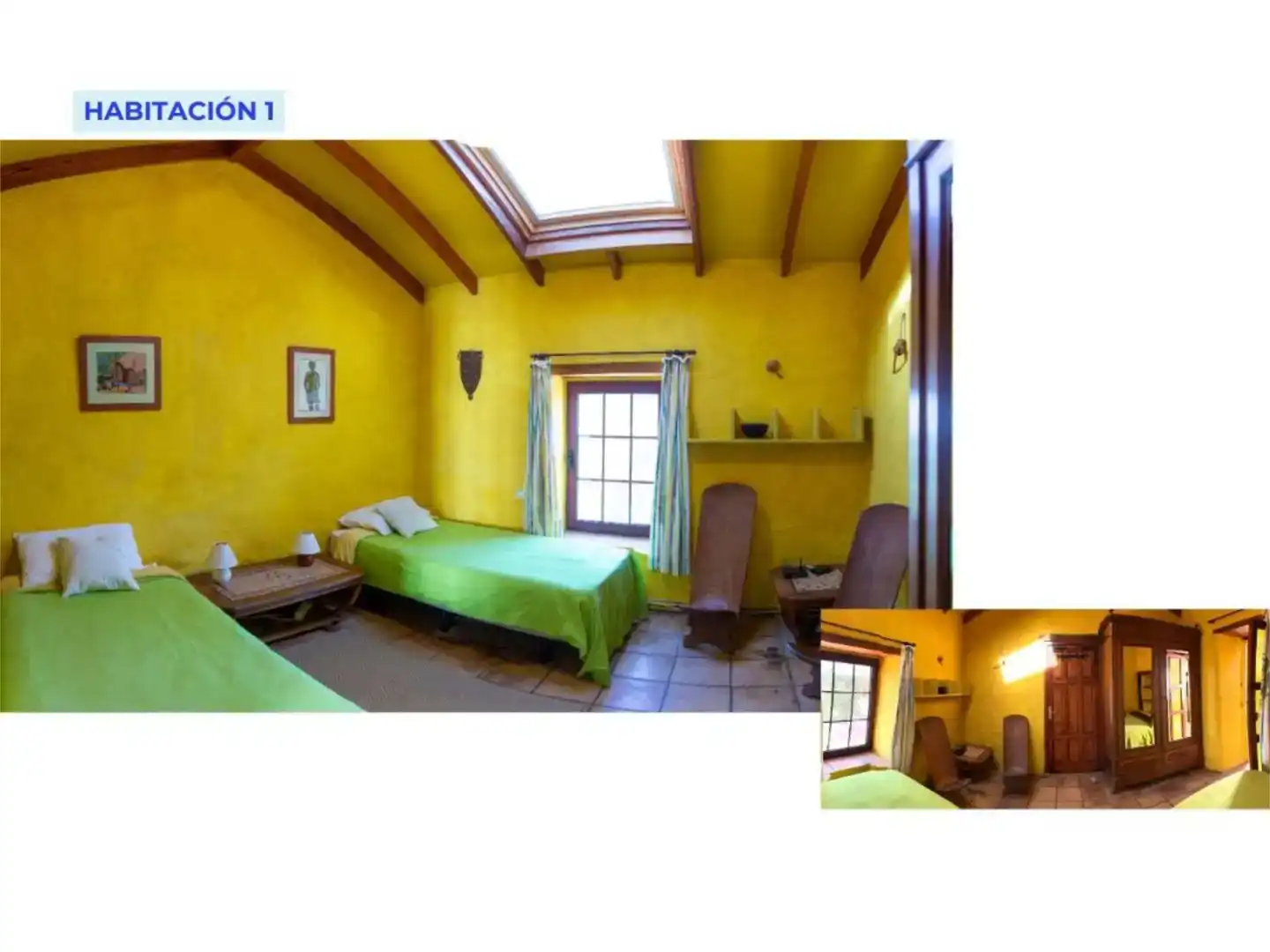 Habitación de Finca rústica en venta en Alajeró con Aire acondicionado, Jardín privado y Amueblado