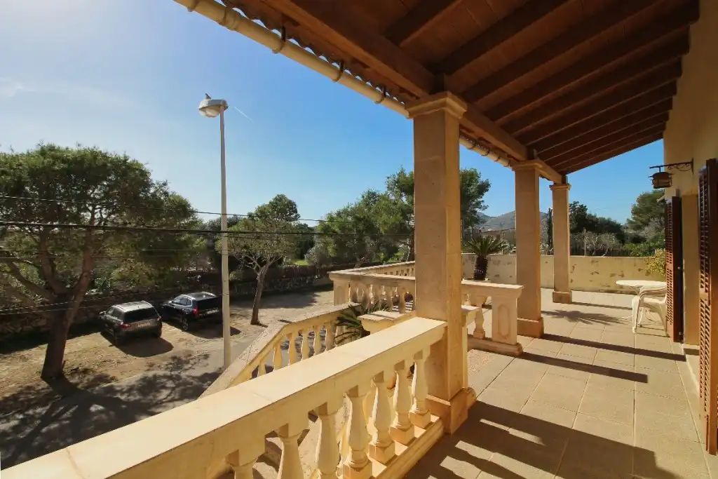 Vista exterior de Casa o xalet en venda en Alcúdia amb Jardí privat, Terrassa i Traster