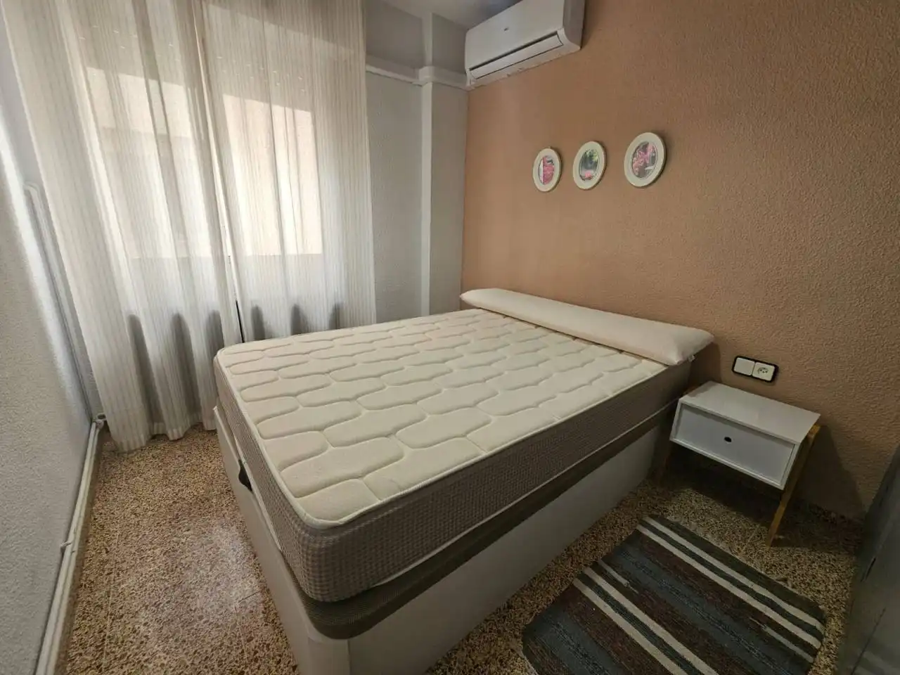 Schlafzimmer von Wohnung zum Verkauf in Alicante / Alacant mit Klimaanlage, Möbliert und Balkon