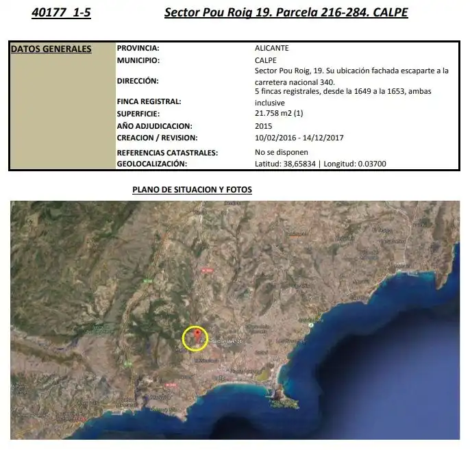 Residencial en venda en Calpe / Calp