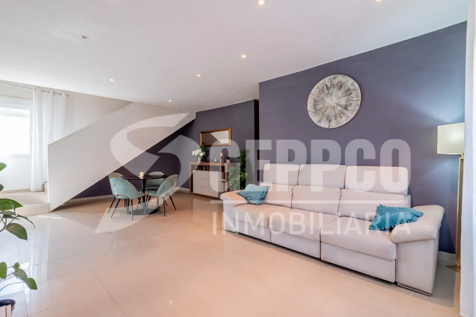 Sala de estar de Casa o chalet en venta en Trijueque con Jardín privado