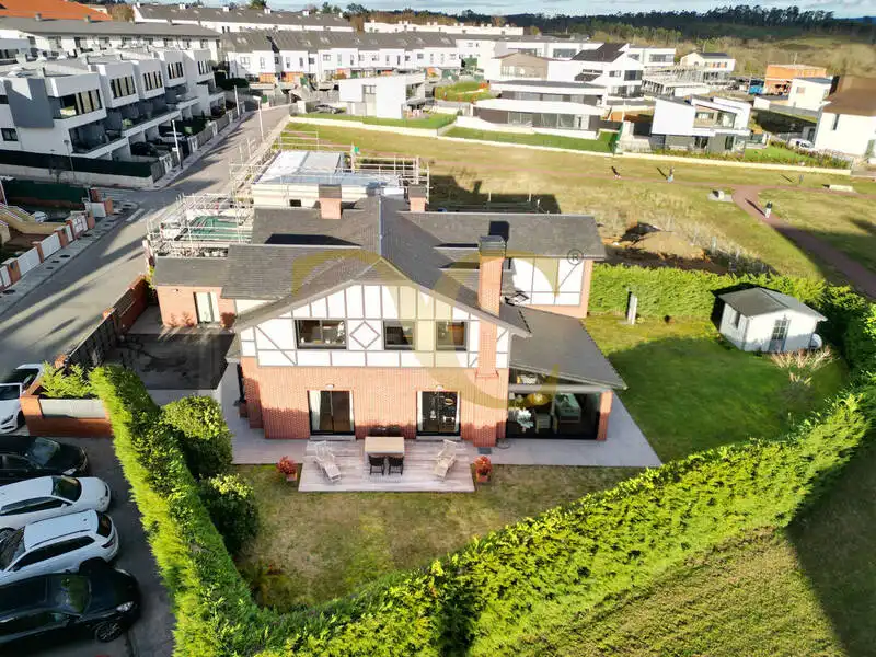 Vista exterior de Casa o chalet en venta en Siero con Calefacción, Jardín privado y Trastero