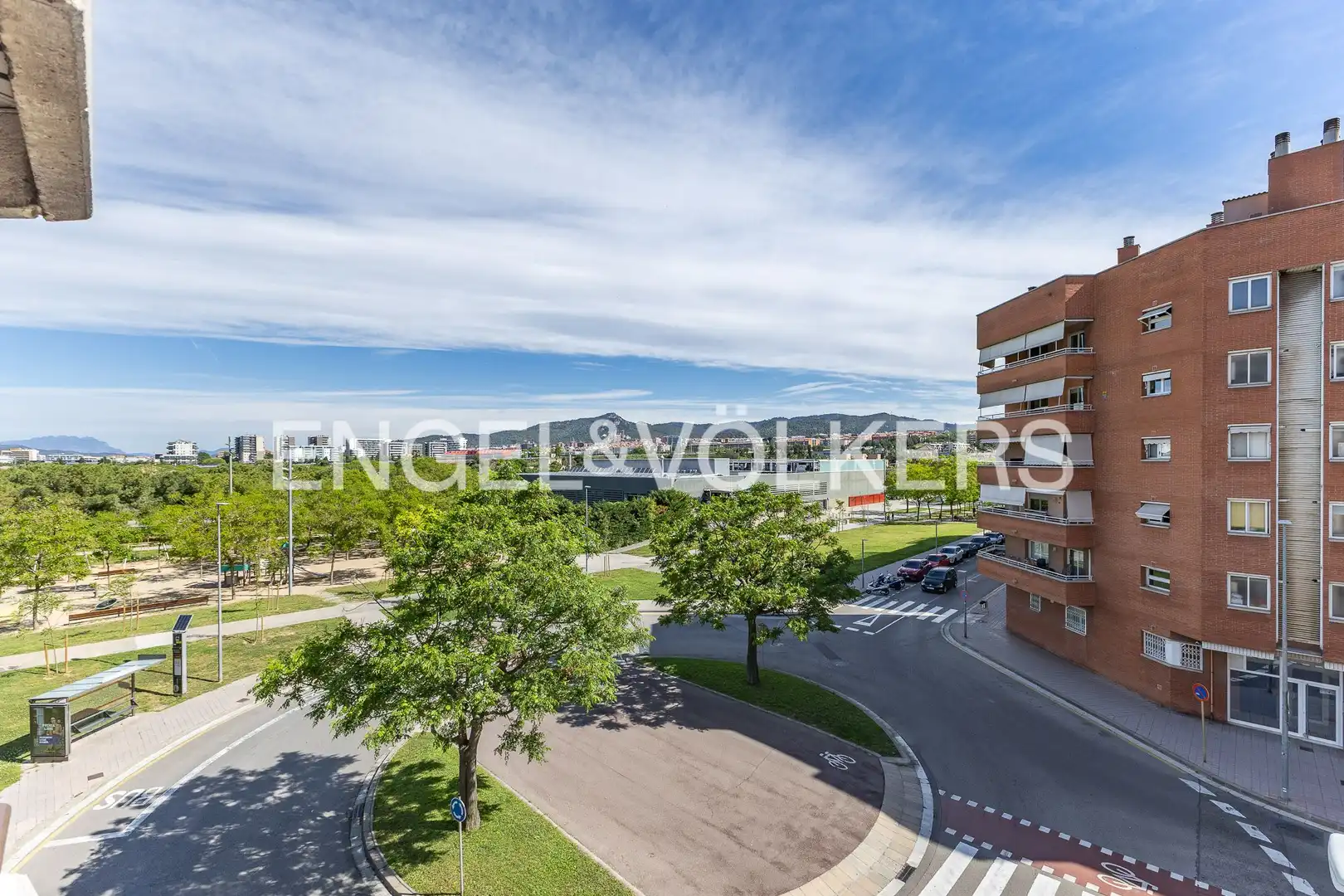 Exterior view of Flat for sale in Sant Joan Despí  with Air Conditioner, Heating and Parquet flooring