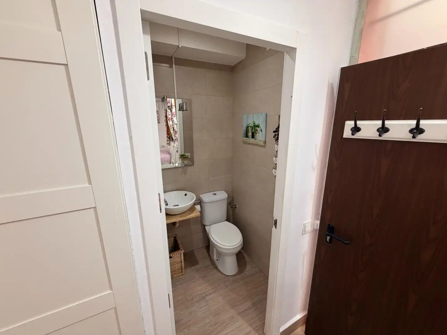 Badezimmer von Maisonette zum Verkauf in Barcelona mit Klimaanlage, Terrasse und Balkon