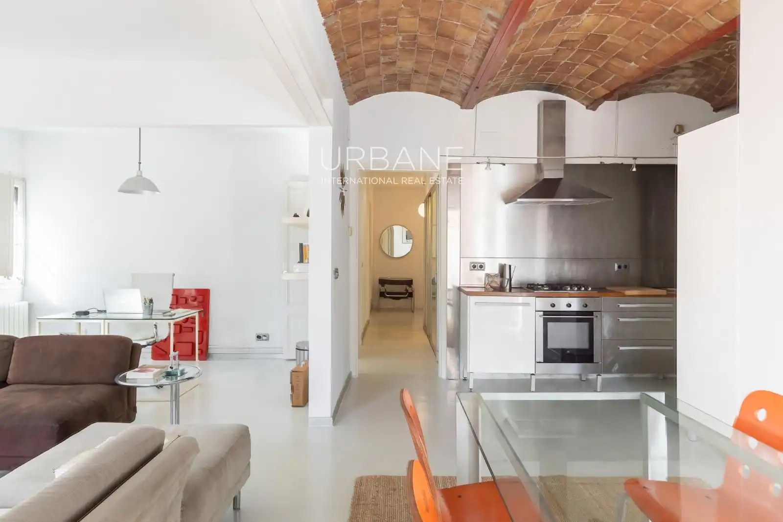 Cocina de Ático en venta en Barcelona con Calefacción, Terraza y Amueblado