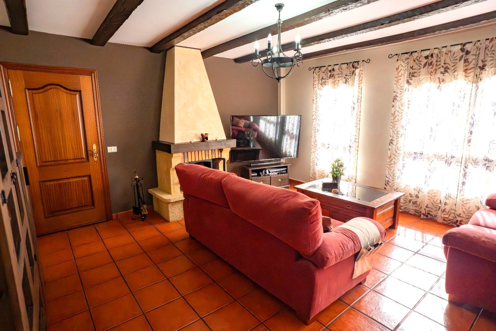 Living room of Flat for sale in La Orotava  with Storage room and Furnished