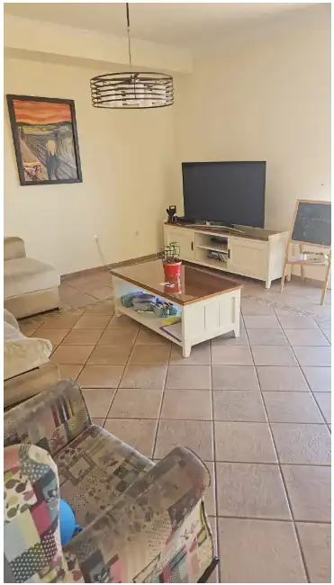 Sala de estar de Casa adosada en venta en Alhaurín de la Torre con Aire acondicionado, Jardín privado y Terraza